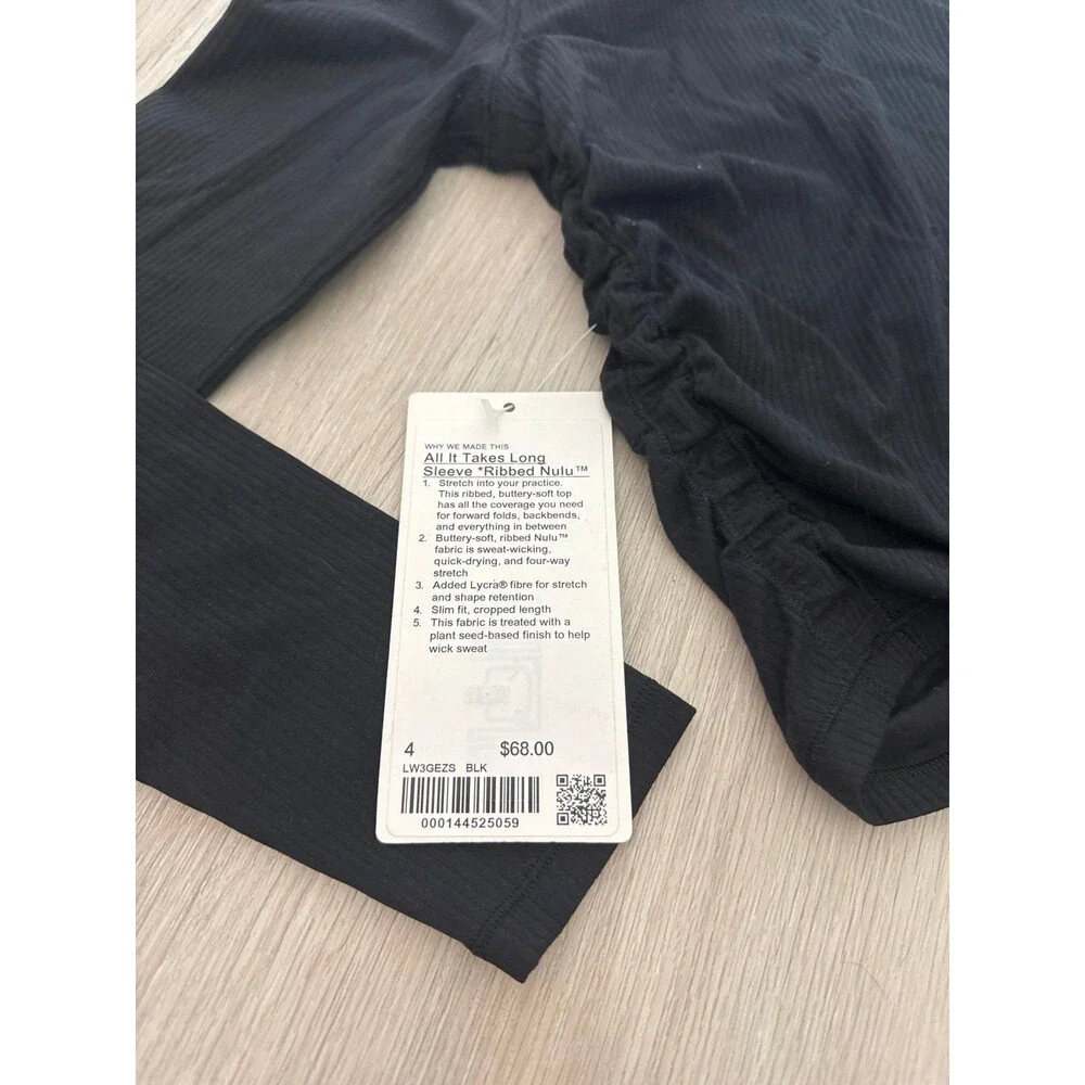 NWT All It Takes Long Sleeve Size 4